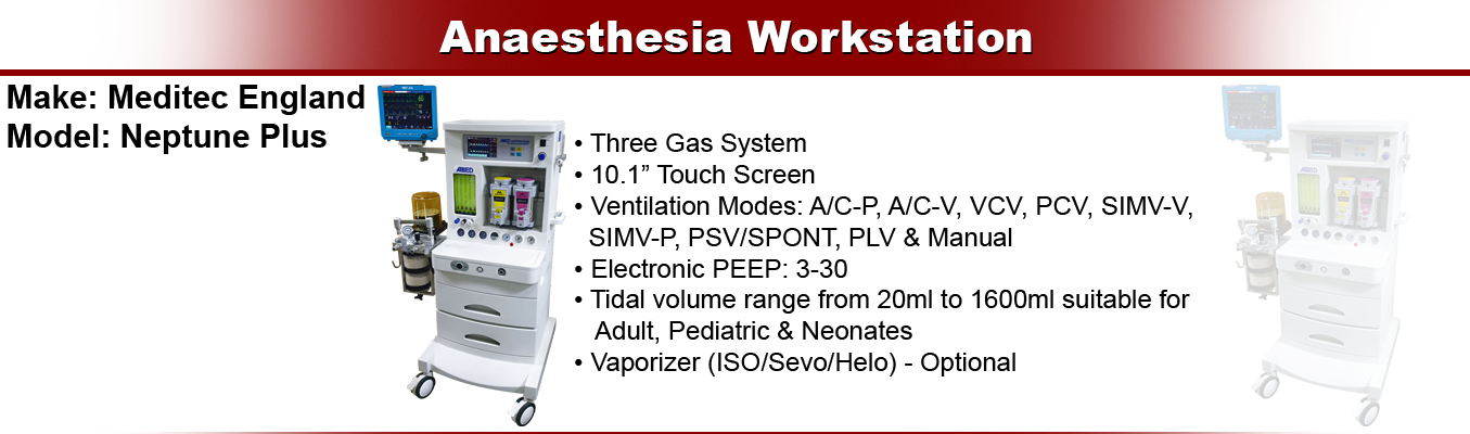 Anesthesia Workstation Neptune Plus