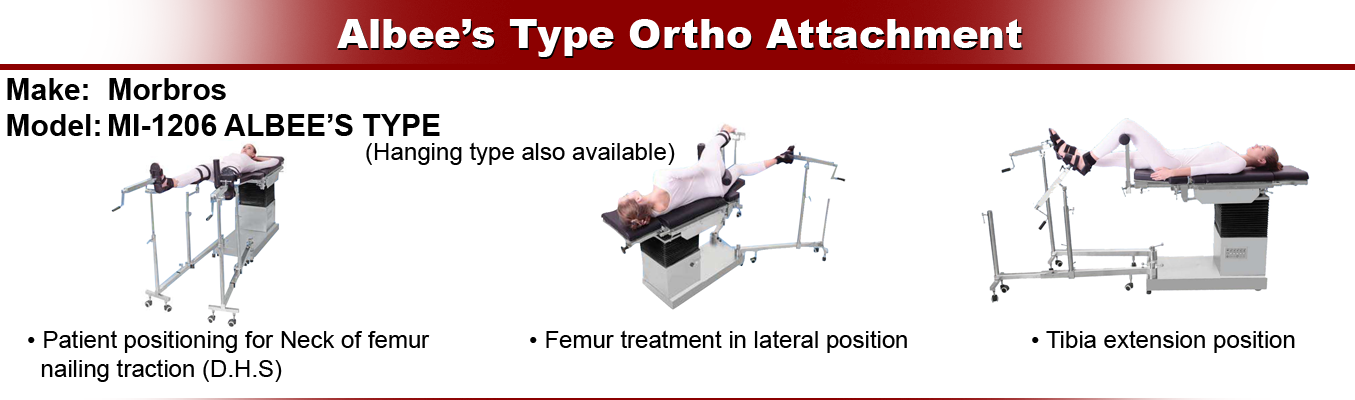 ALBEE’S TYPE ORTHO ATTACHMENT