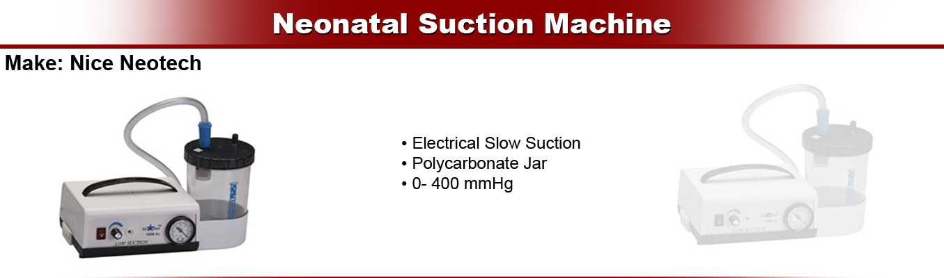 Suction Neonatal